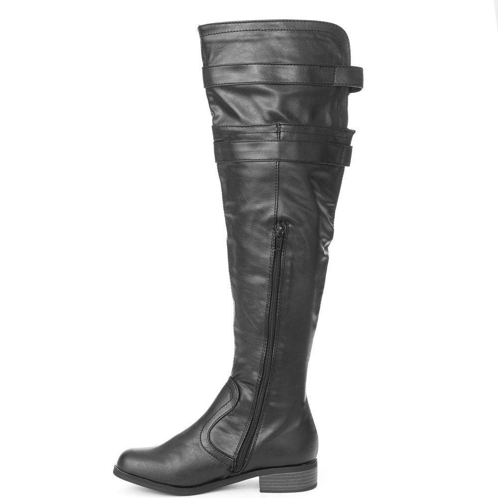 ride black over the knee boots - Picture 3 of 7